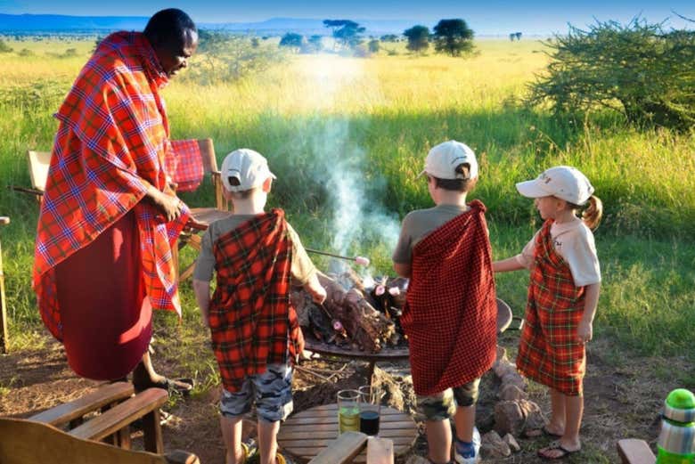 Visitez le village d'Olpopongi en Tanzanie