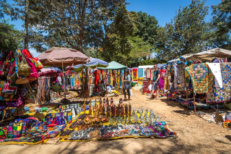 Stroll through the various booths and stalls