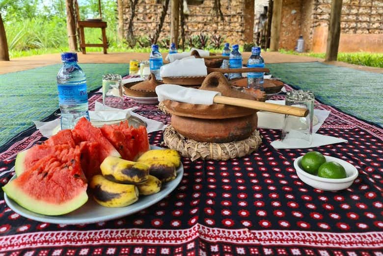 Disfrutaremos de un rico almuerzo