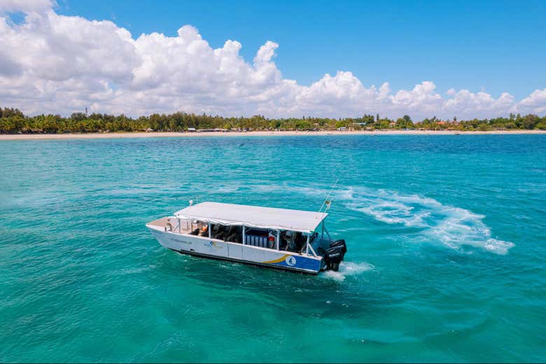 Iréis hasta Nyange Sandbank