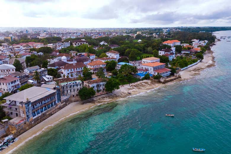 Vistas panorámicas de Stone Town