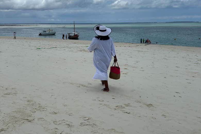 Stroll on the beach