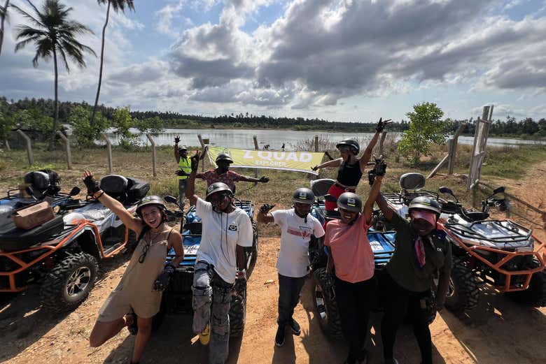 Vicino a una diga d'acqua