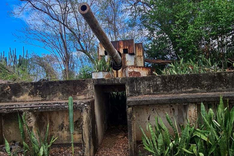 Vestiges d'une ancienne artillerie