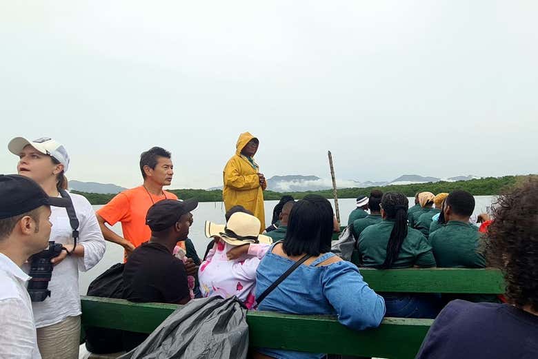 Alongside our guide, learn all about the natural area