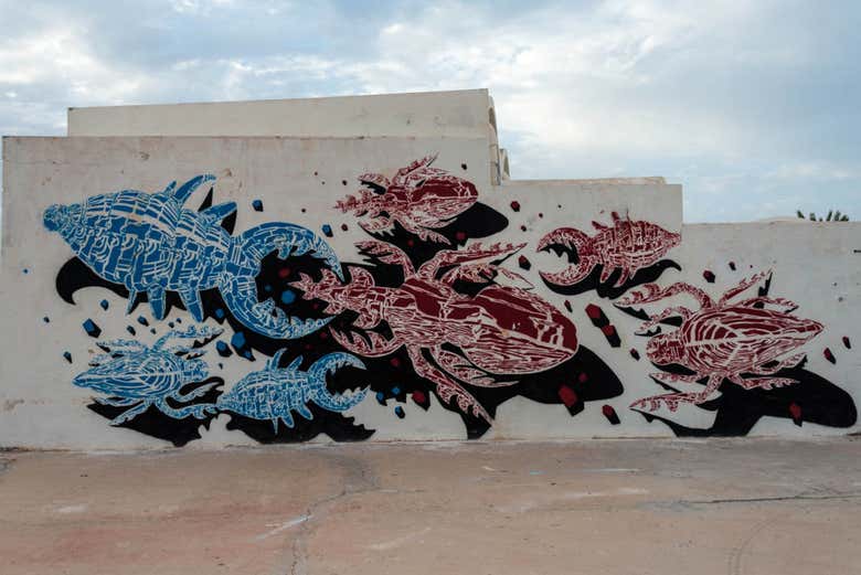 Arte urbano de Djerbahood