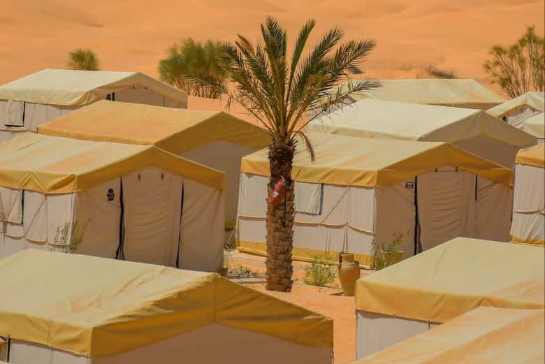 El campamento Zemla
