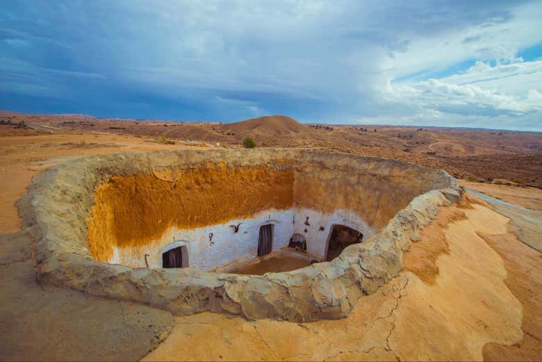Matmata, famous for troglodyte dwellings