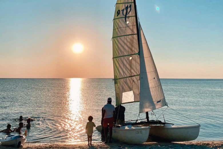Contemplando il tramonto da Sidi Jmour