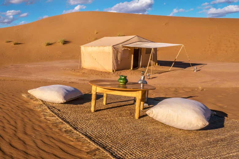 Desierto de Douz, en el interior de Túnez