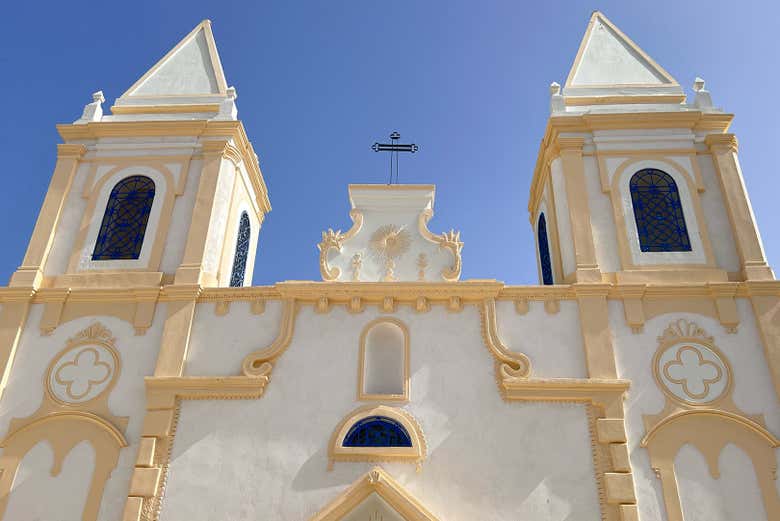 La iglesia católica de San José en Houmy El Souk