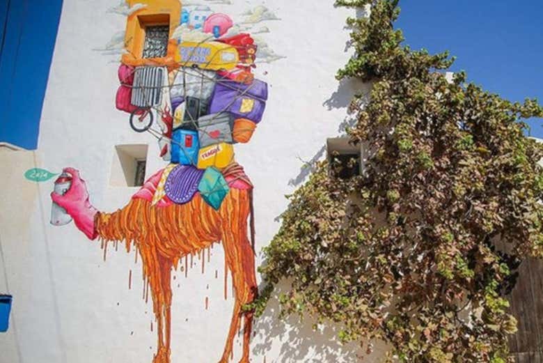 Pinturas murales de Djerbahood, Túnez