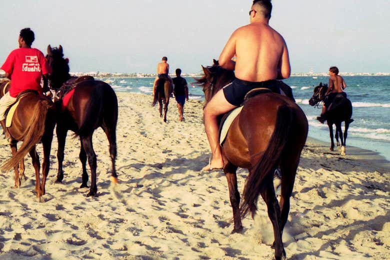 Giro a cavallo a Djerba