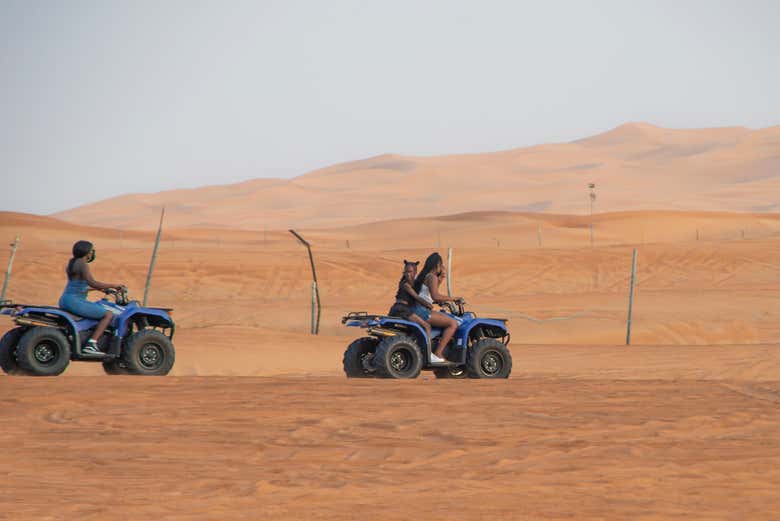 Désert du Sahara en quad