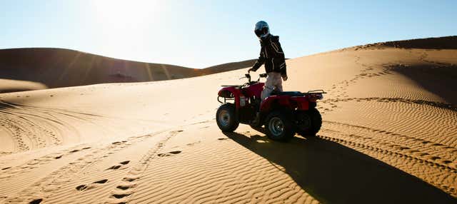 Tour del deserto del Sahara in quad