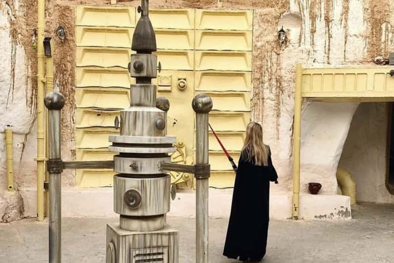 Escenario de la Guerra de las Galaxias en Sidi Driss