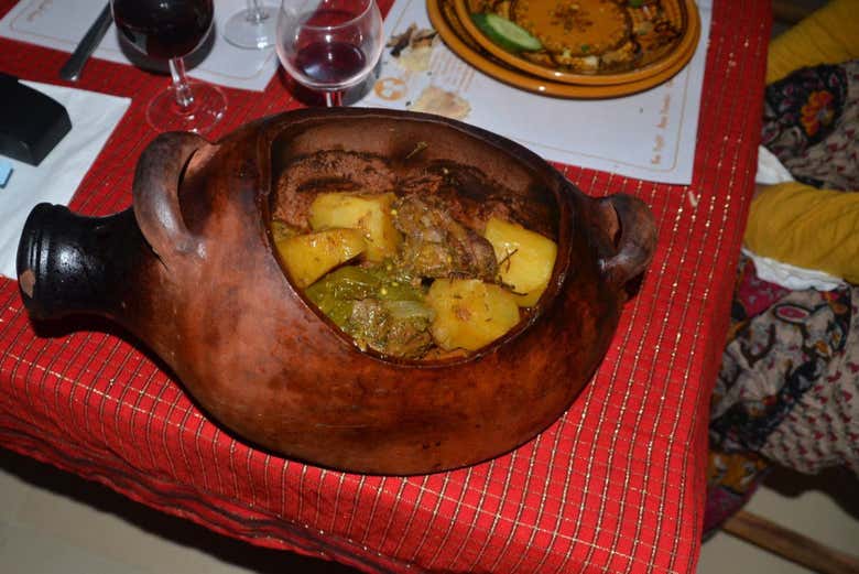 Tomaremos una deliciosa comida local