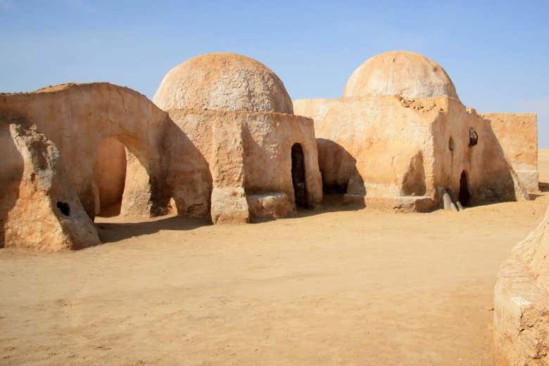 Decorados de Star Wars en Mos Espa