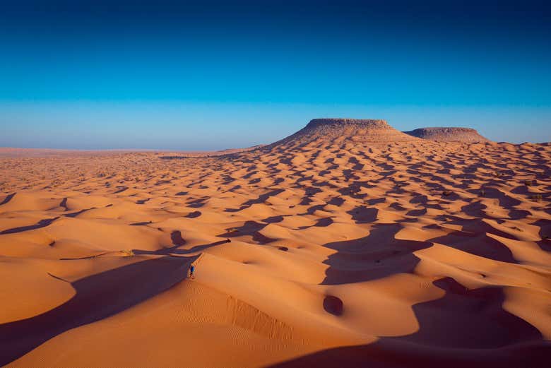 Atravesando el desierto de Douz