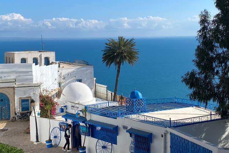 El pueblo costero de Sidi Bou Said
