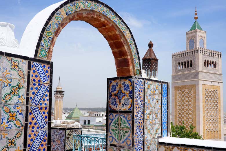 The beautiful Al-Zaytuna Mosque