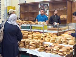 Panadería en Túnez