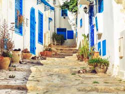Recorriendo las calles de Sidi Bou Said