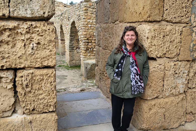 Entre los vestigios de Cartago