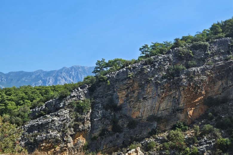 Vistas del cañón Sapadere