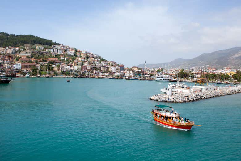 Giro in barca lungo la costa di Alanya