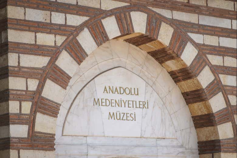 Entrada al Museo de las Civilizaciones de Anatolia