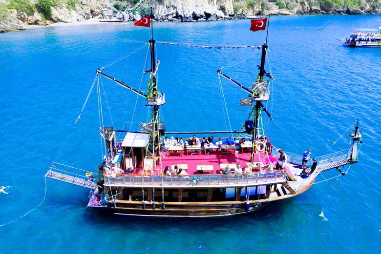 Surcando las aguas de la Costa Turquesa