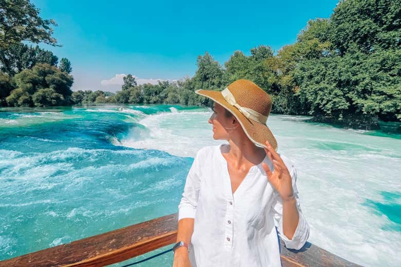 Disfrutando de la travesía