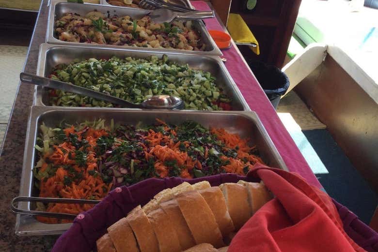 Buffet à bord