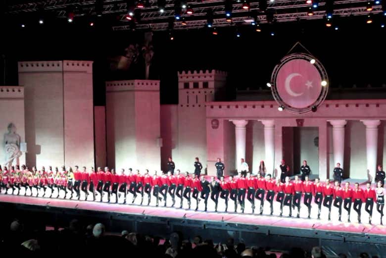 The performance of Fire of Anatolia