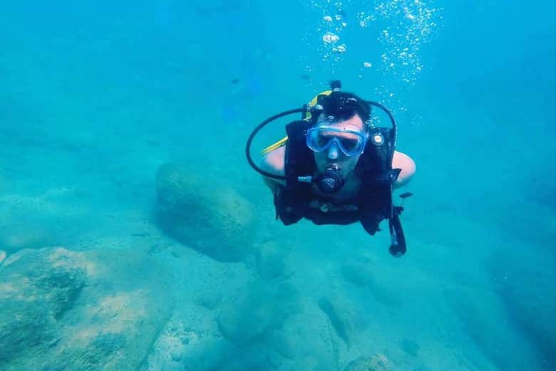 Plongée dans la baie de Kemer