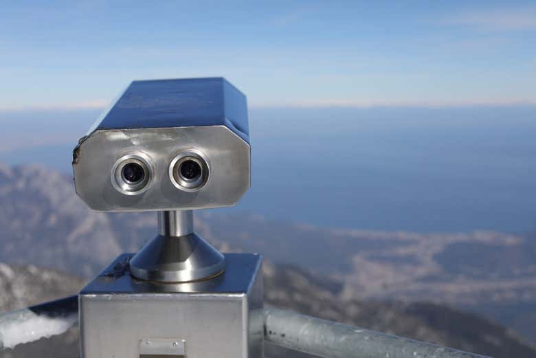 The Teleferik lookout point