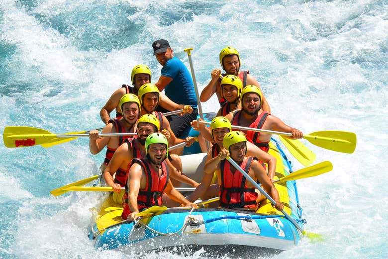 Rafting e aventura de safári de jipe no Koprulu Canyon