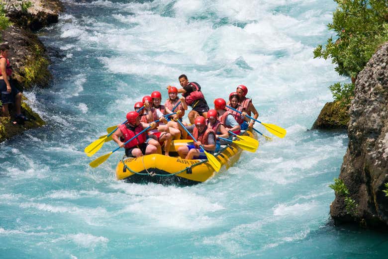 Rafting sul fiume Koprucay