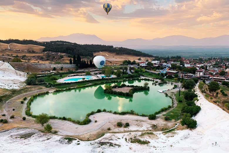 Les sources d'eau chaude de Pamukkale