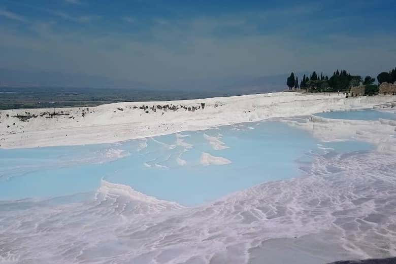 Thermal springs in Pamukkale