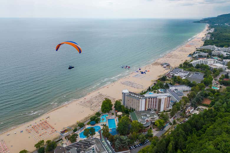 Tendremos unas vistas increíbles de las playas de Alanya