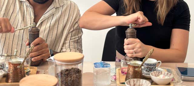 Taller de café turco en Antalya
