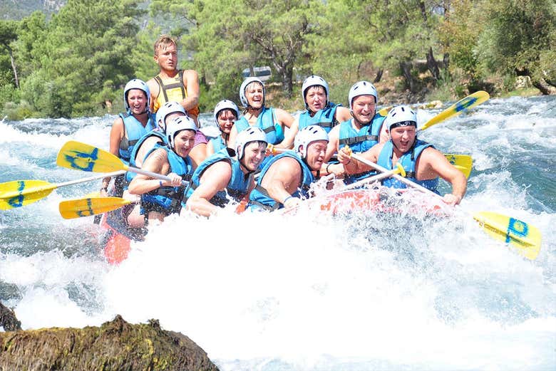 Rafting en Turquía