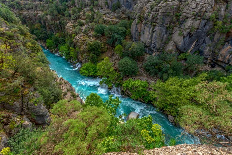 Vistas aéreas del Cañón Koprulu