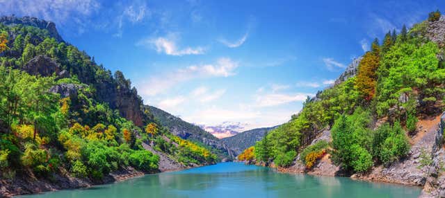 Balade en bateau sur le Lac Vert