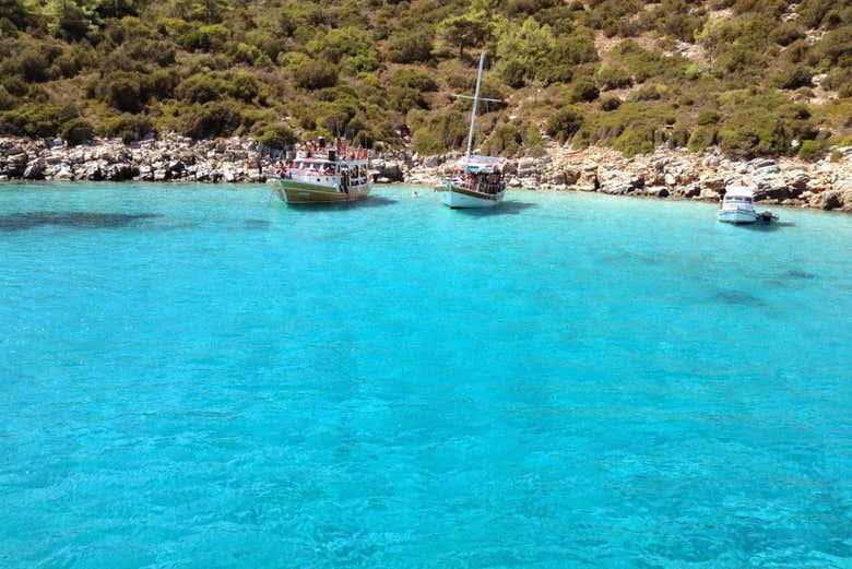 Costa dell'isola di Orak