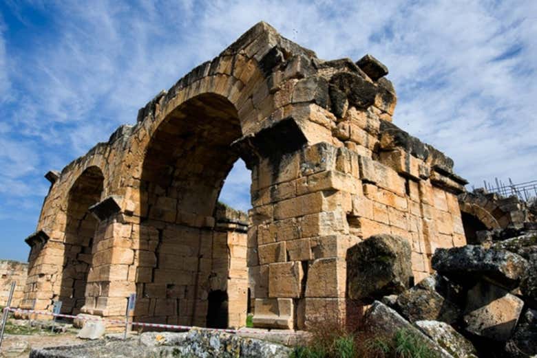 Les ruines de Hiérapolis