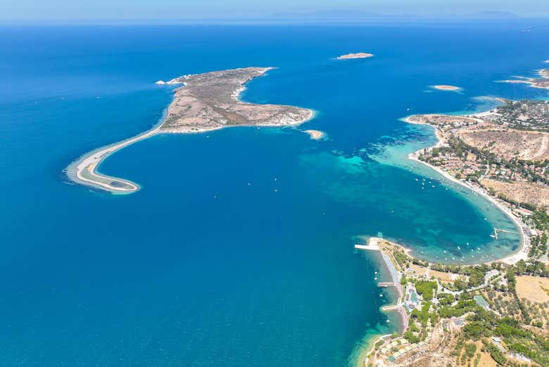 Panoramica dell'isola di Orak