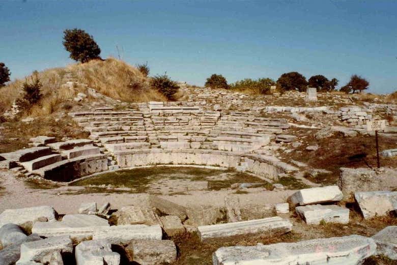 Un teatro della città di Troia